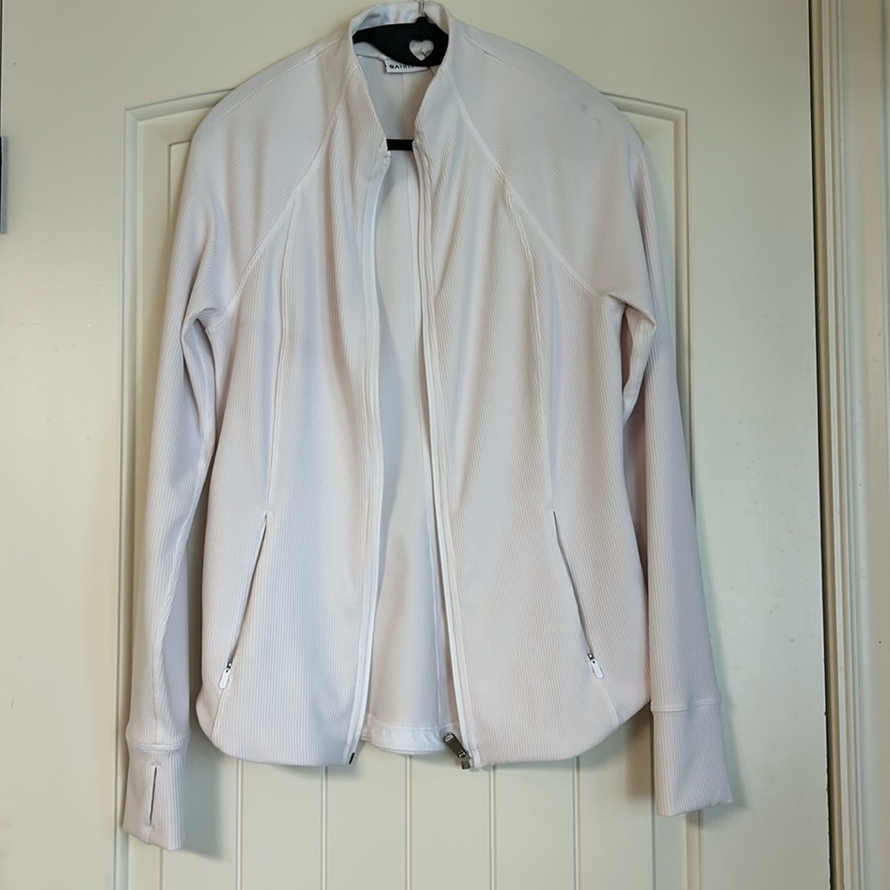 Athleta Ribbed Zip Jacket - image 1